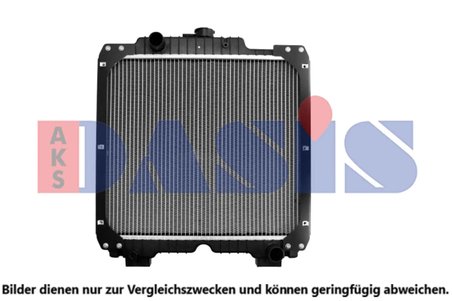 Radiator racire motor AKS Dasis 440302N