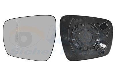 STICLA OGLINDA, OGLINDA RETROVIZOARE EXTERIOARA VAN WEZEL 4424837 - Compatibil cu RENAULT