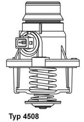 TERMOSTAT LICHID RACIRE WAHLER 4508.101D - Compatibil cu BMW, ROLLS-ROYCE