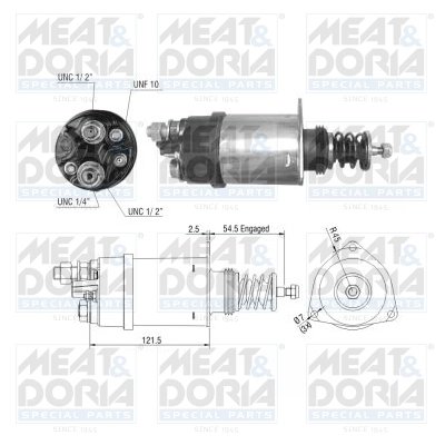 SOLENOID ELECTROMOTOR MEAT & DORIA 46195 - Piesa auto compatibila cu mai multe marci