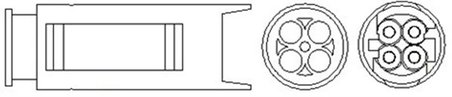 SONDA LAMBDA MAGNETI MARELLI 466016355079 - Compatibil cu BMW, LAND ROVER