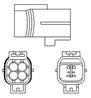 SONDA LAMBDA MAGNETI MARELLI 466016355163 - Compatibil cu NISSAN, OPEL, SUZUKI