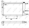 RADIATOR RACIRE MOTOR NRF 52024 - Compatibil cu PEUGEOT