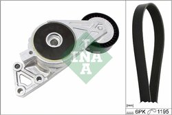 SET CUREA TRANSMISIE CU CANELURI INA 529 0470 10 - Compatibil cu AUDI, SEAT, SKODA, VW