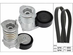 Set curea transmisie cu caneluri INA 529 0477 10