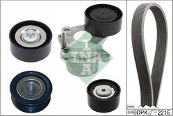 Set curea transmisie cu caneluri INA 529 0529 10