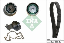 Set distributie curea si pompa apa INA 530 0430 30
