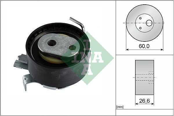 ROLA INTINZATOR CUREA DISTRIBUTIE INA 531 0961 10 - Compatibil cu VOLVO