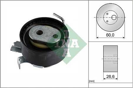 ROLA INTINZATOR CUREA DISTRIBUTIE INA 531 0961 10 - Compatibil cu VOLVO