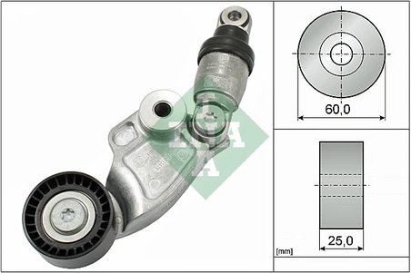 INTINZATOR CUREA DISTRIBUTIE INA 533 0128 10 - Compatibil cu MAZDA