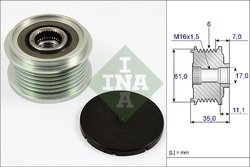 FULIE ALTERNATOR INA 535 0022 10 - Compatibil cu FIAT, IVECO, PEUGEOT, UAZ, VW