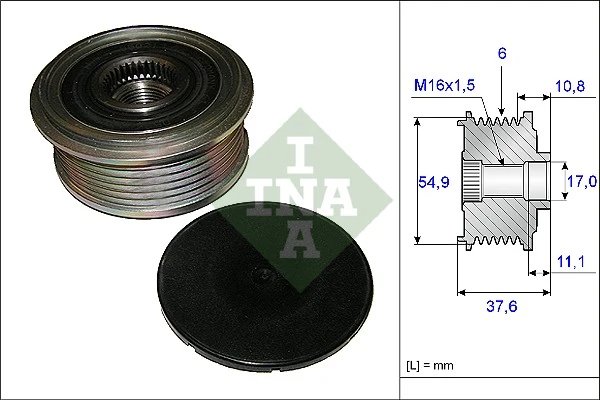 FULIE ALTERNATOR INA 535 0123 10 - Compatibil cu MERCEDES-BENZ