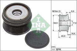 Fulie alternator INA 535 0334 10
