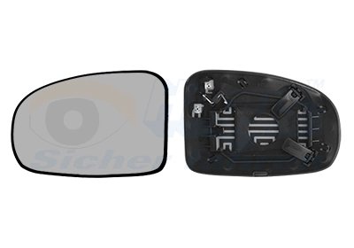 Sticla oglinda, oglinda retrovizoare exterioara Van Wezel 54