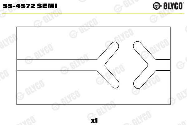 Cuzinet arbore Glyco 55-4572 SEMI