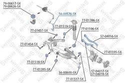 Bieleta stabilizator Stellox 56-00576-SX