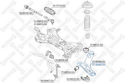 BRAT SUSPENSIE STELLOX 57-00999-SX - Compatibil cu HYUNDAI, KIA