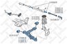 BRAT SUSPENSIE STELLOX 57-01679-SX - Compatibil cu FIAT, LANCIA