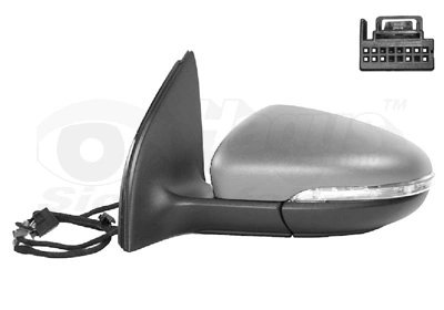 OGLINDA EXTERIOARA VAN WEZEL 5863817 - Compatibil cu VW