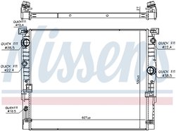 Radiator racire motor Nissens 606236