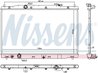 Radiator racire motor Nissens 606444