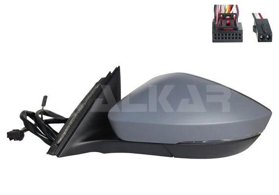 OGLINDA EXTERIOARA ALKAR 6148735 - Compatibil cu SKODA