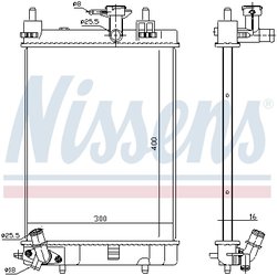 Radiator racire motor Nissens 617554