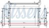 Radiator racire motor Nissens 62023A