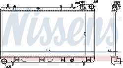 RADIATOR RACIRE MOTOR NISSENS 64185 - Compatibil cu SUBARU