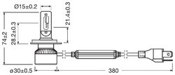 BEC INCANDESCENT OSRAM 64196DWS-2HFB - Piesa auto compatibila cu mai multe marci
