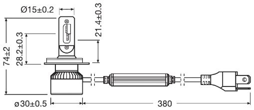 Bec incandescent Osram 64196DWS-2HFB