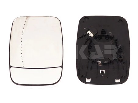 STICLA OGLINDA, OGLINDA RETROVIZOARE EXTERIOARA ALKAR 6451645 - Compatibil cu FIAT, NISSAN, OPEL, RENAULT, VAUXHALL