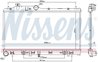 Radiator racire motor Nissens 67741