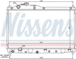 Radiator racire motor Nissens 68145