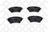 Set placute frana Stellox 689 009-SX