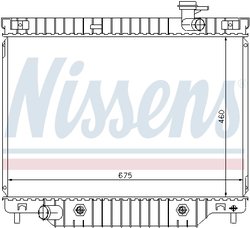 Radiator racire motor Nissens 69211