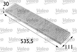 FILTRU AER HABITACLU VALEO 698696 - Compatibil cu FORD, SEAT, VW