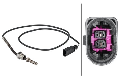 Senzor temperatura gaze evacuare HELLA 6PT 358 181-541