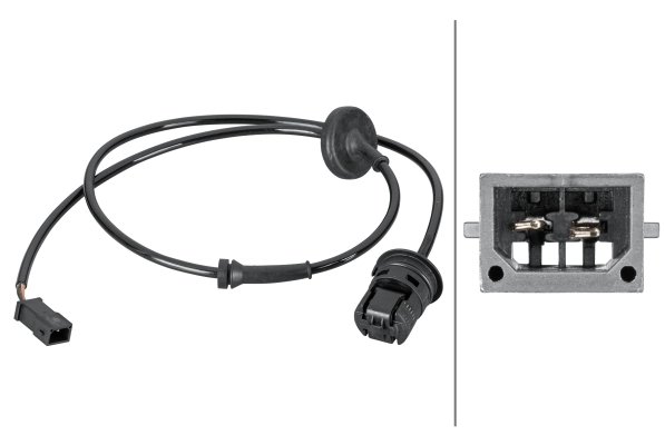SENZOR ABS HELLA 6PU 012 806-901 - Compatibil cu SKODA, VW
