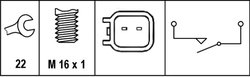 COMUTATOR LAMPA MARSALIER HELLA 6ZF 010 965-051 - Compatibil cu FORD