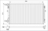 RADIATOR RACIRE MOTOR VALEO 701129 - Compatibil cu AUDI, CUPRA, SEAT, SKODA, VW