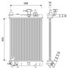 Radiator racire motor Valeo 701257