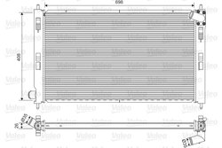 Radiator racire motor Valeo 701577