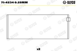 CUZINETI BIELA GLYCO 71-4234 0.25MM - Compatibil cu ALFA ROMEO, ARO, ASKAM, CHRYSLER, DODGE, FORD, JEEP, LANDWIND (JMC), LDV, LT