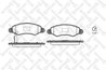 Set placute frana Stellox 713 021-SX
