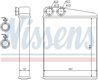 Schimbator caldura incalzire habitaclu Nissens 72047