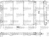Radiator racire motor Valeo 731283
