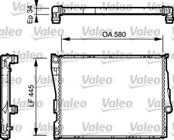 RADIATOR RACIRE MOTOR VALEO 734276 - Compatibil cu BMW, BMW (BRILLIANCE)