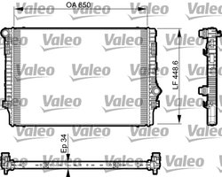 Radiator racire motor Valeo 735548