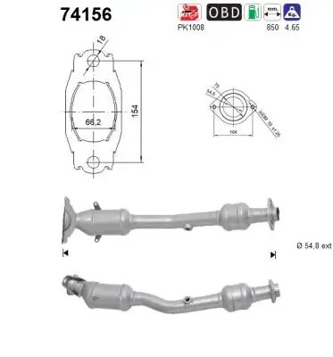 Catalizator AS 74156